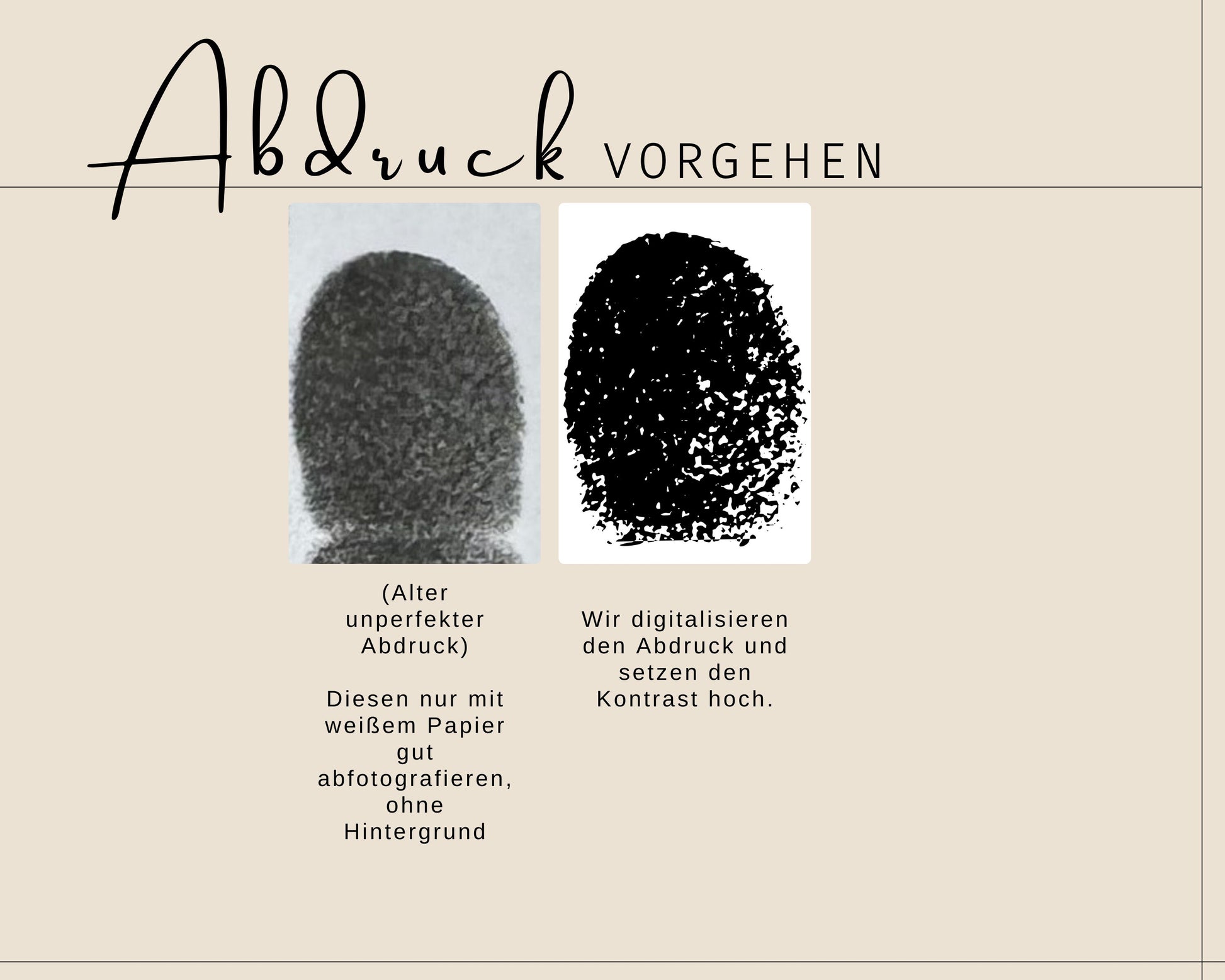 Schlüsselanhänger mit einem Fingerabdruck oder als Herz Form