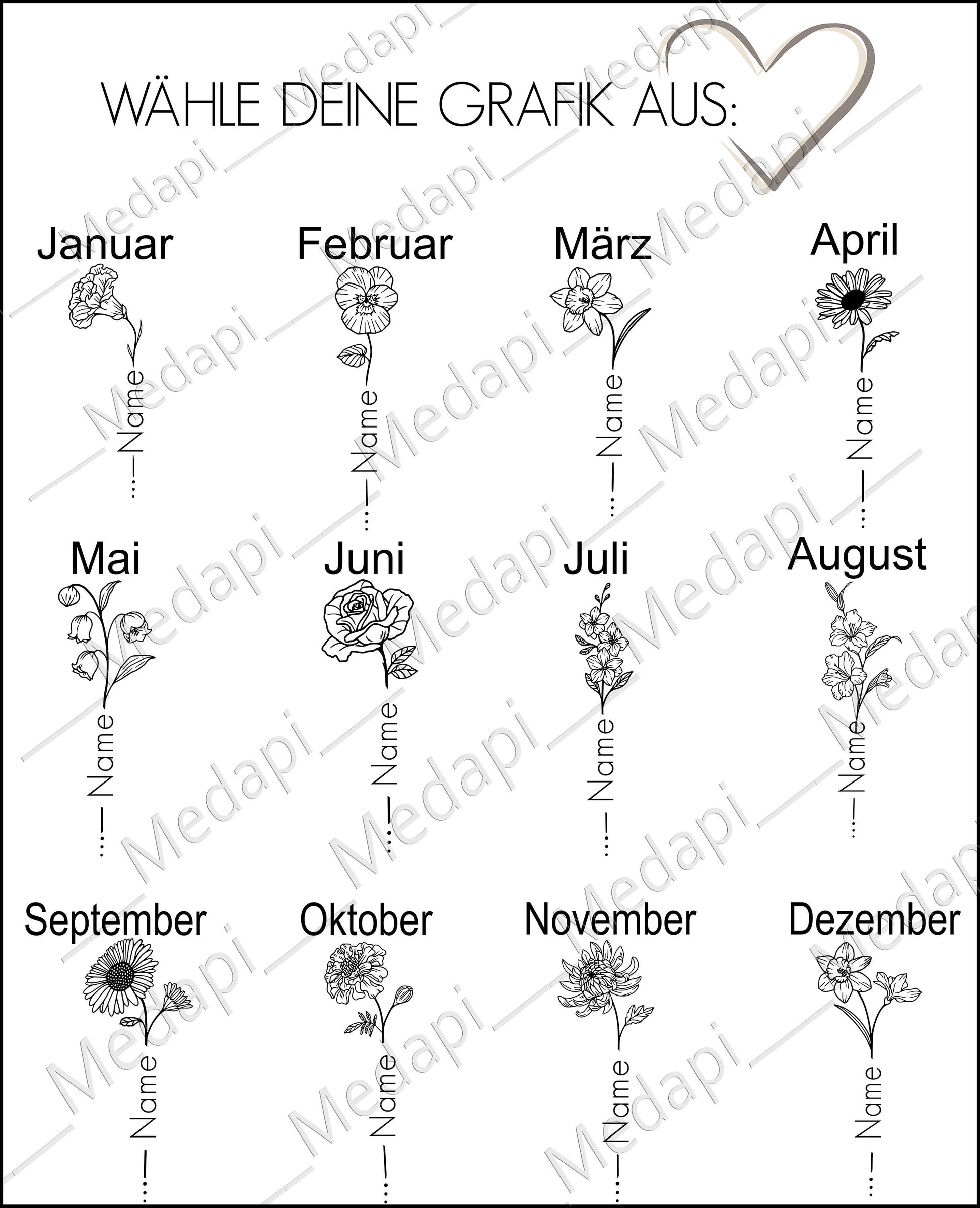 Schneidebrett Omas Garten personalisiert mit Namen der Kinder Enkel