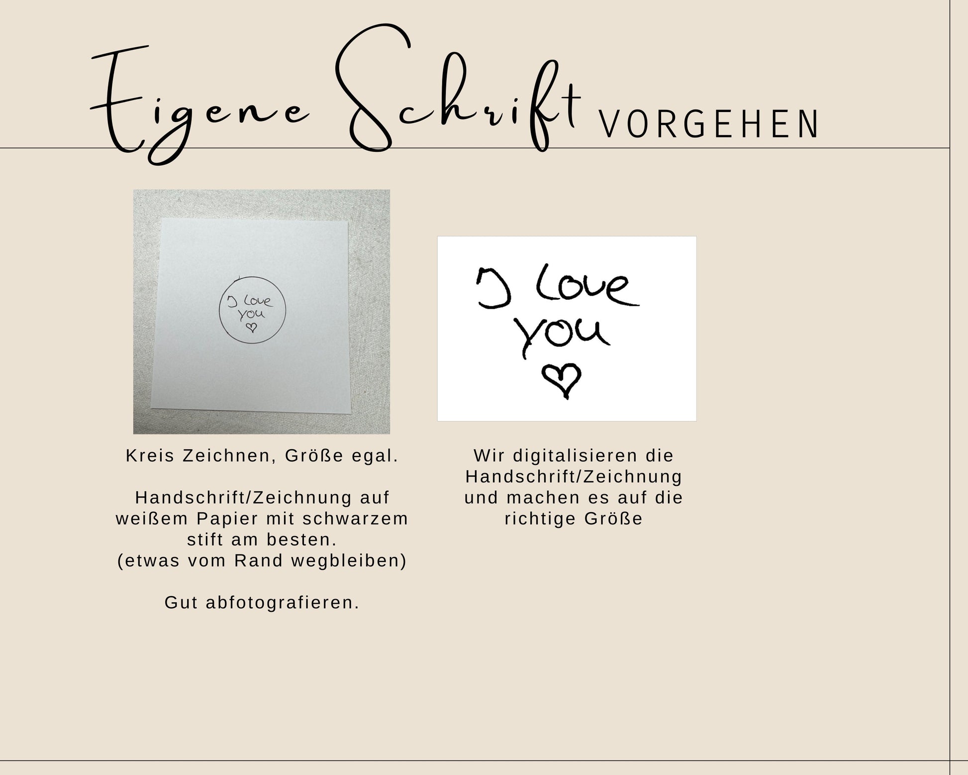 Manschettenknöpfe rund Gold oder Silber mit Gravur Mit eigener Handschrift Zeichnung