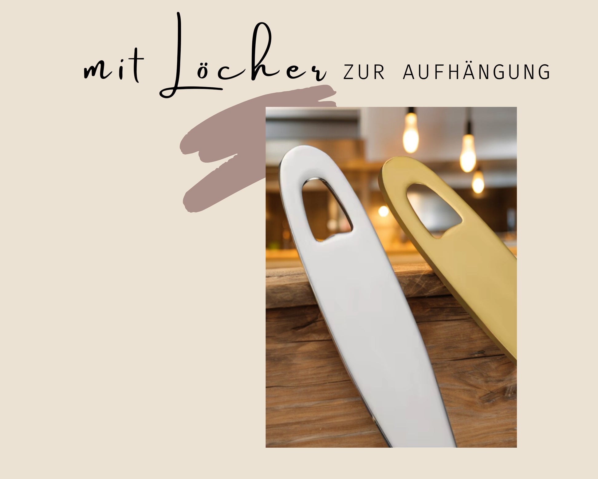 Schöpflöffel personalisiert mit Namen & Wunschtext | Gravur Suppenkelle Gold o. Silber | Geschenk zur Hochzeit Suppe gemeinsam ausgelöffelt