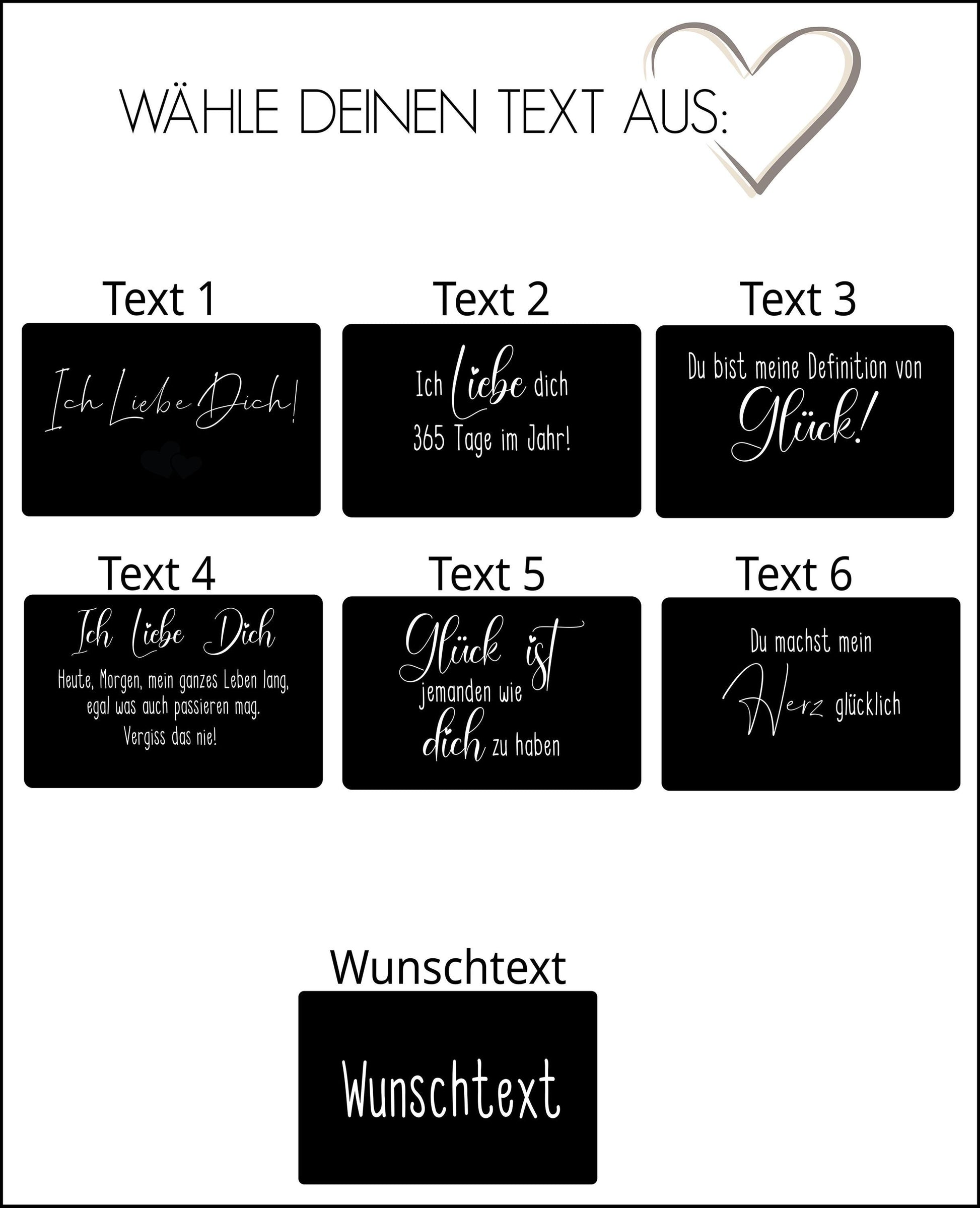 Gravierte Liebes Visitenkarten Paar Geschenk für Ihn | Geschenkidee Frauen Partner Geschenkidee personalisiert Valentinstag Geldbeutel Karte