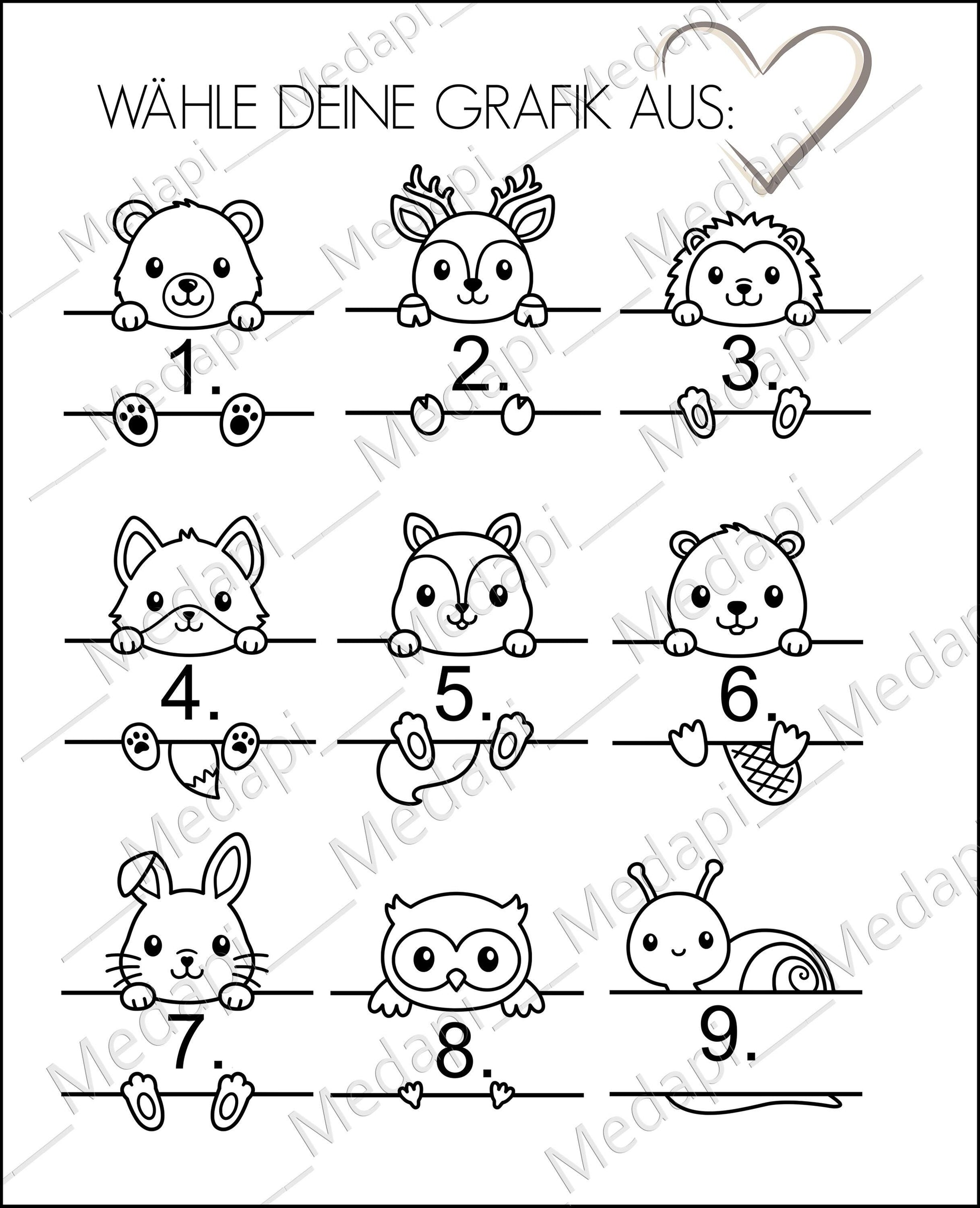 Kork Untersetzer für Gläser personalisiert Gravur Kinder Glasuntersetzer Taufe Gastgeschenk Mitgebsel Geburtstag Platzkarte Tiere Löwe Reh Einhorn Bär optimale Mitgebsel oder Mitbringsel auf Geburtstagen Feiern und co
