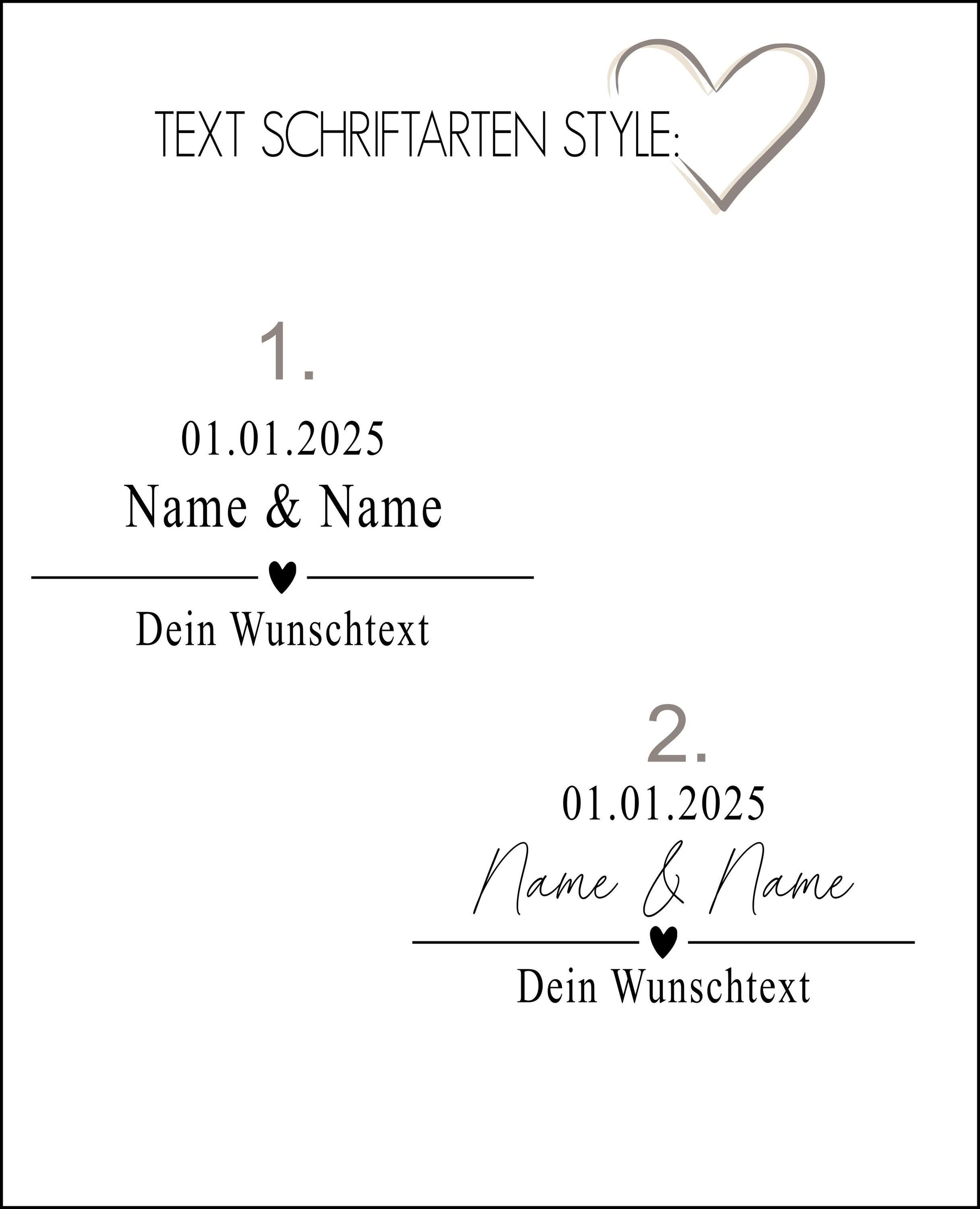 Schneidebrett Hochzeitsgeschenk personalisiert Namen Herz Holzbrett Geschenk Hochzeit Hygge Vesperbrett Gravur Landhaus Shabby Skandi