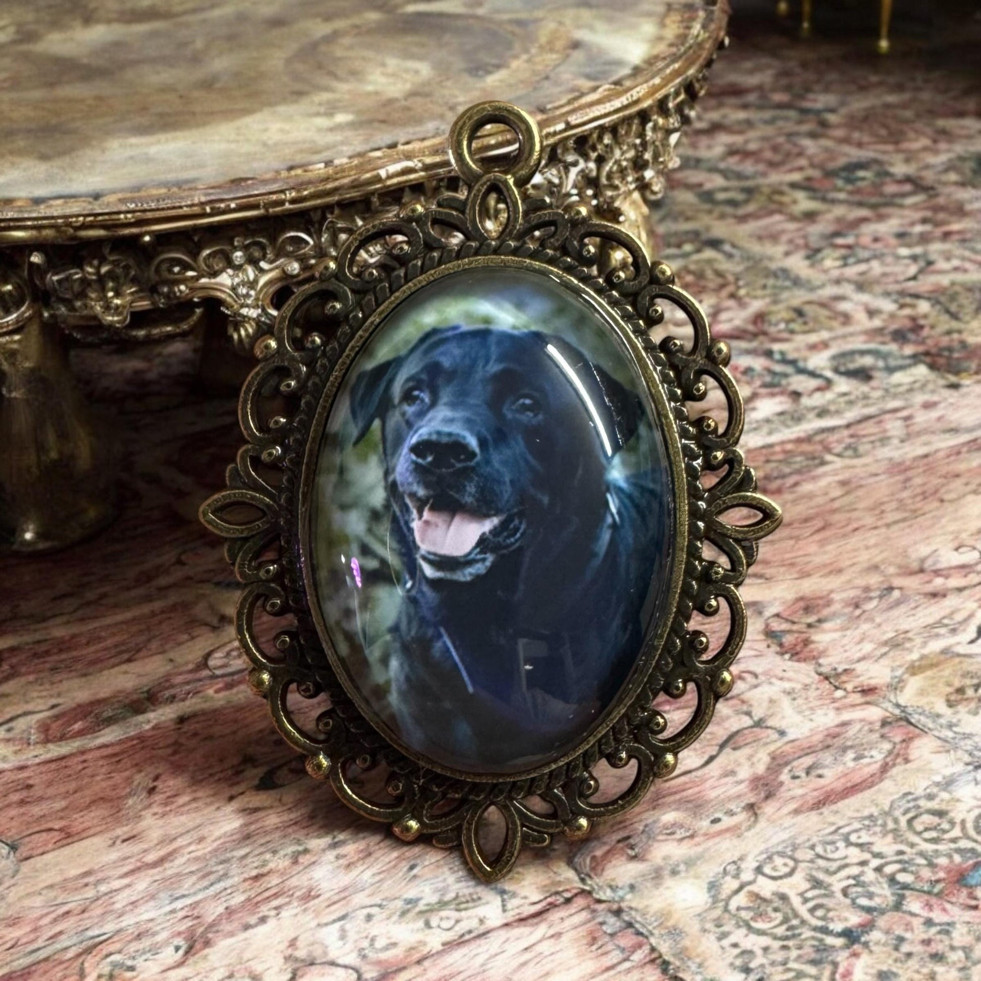 Brautstrauß Memorial Anhänger mit Foto für die Verstorben Erinnerung Gedenken